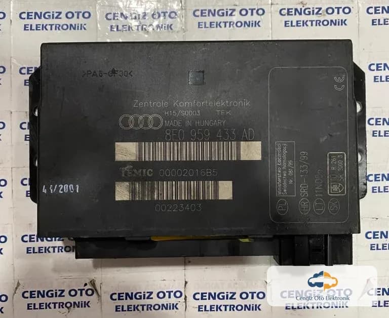 Audi A4 Konfor Beyini - 8E0959433AD - 8E0 959 433 AD