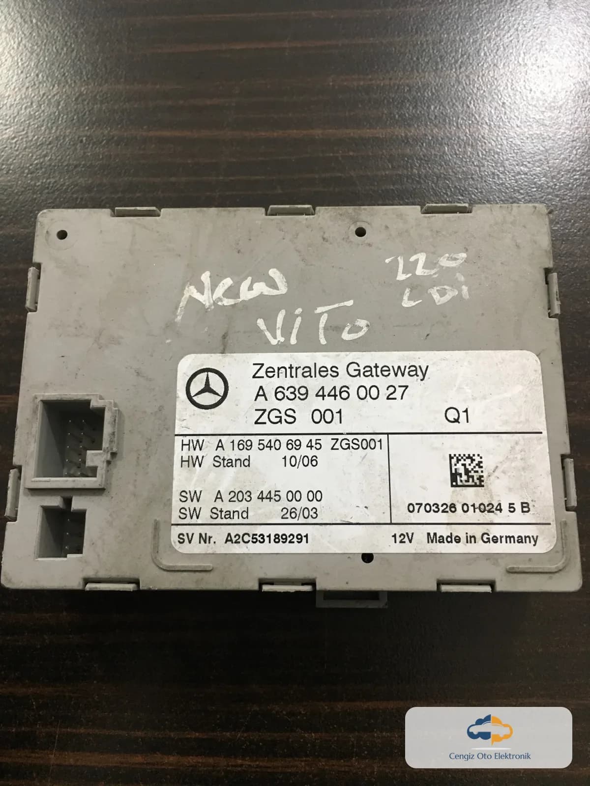 Mercedes Vito Viaono Beyini - A6394460027 - A2034450000