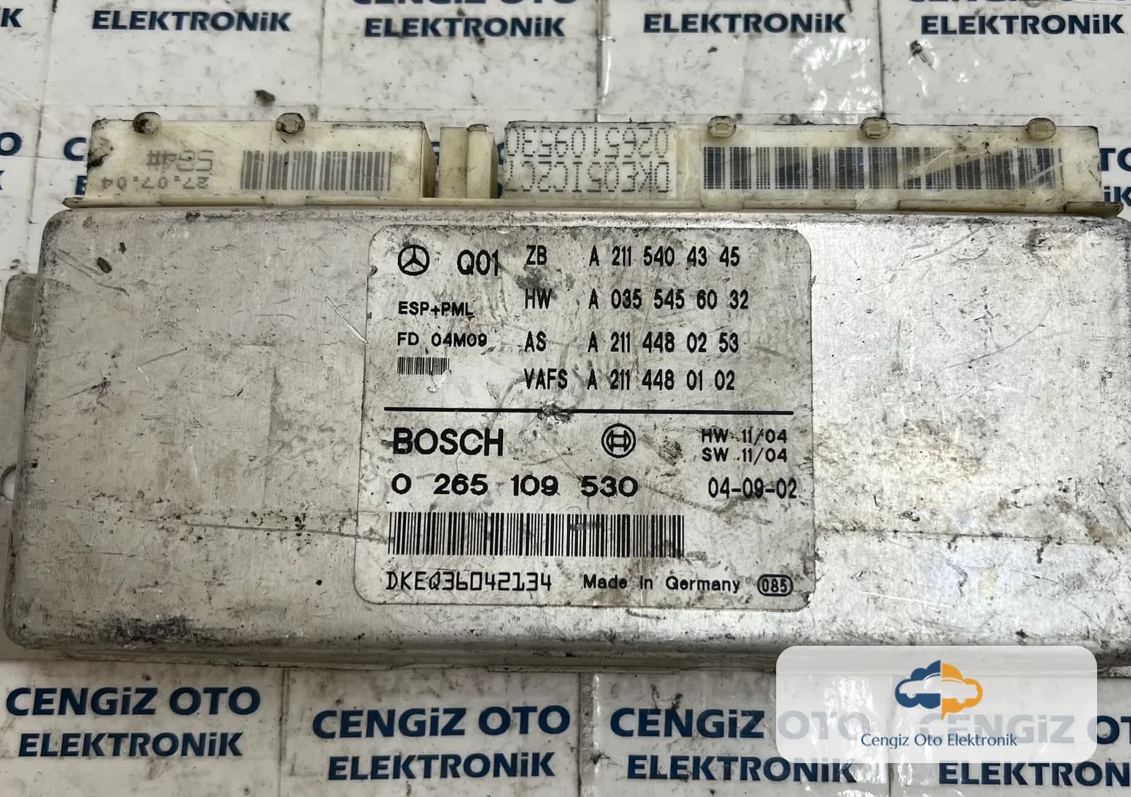 A2115404345 - A0355456032 - A2114480253 - Mercedes W211 ESP Beyini