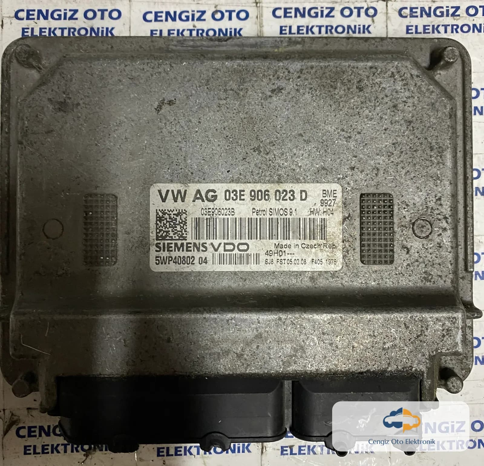 Volkswagen Motor Beyini - 03E906023D - 03E 906 023 D
