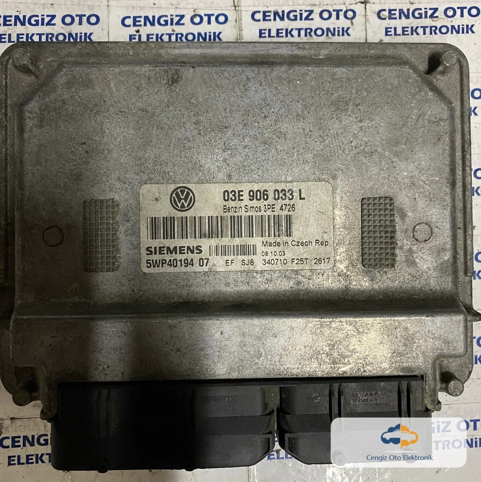Volkswagen Motor Beyini - 03E906033L - 03E 906 033 L
