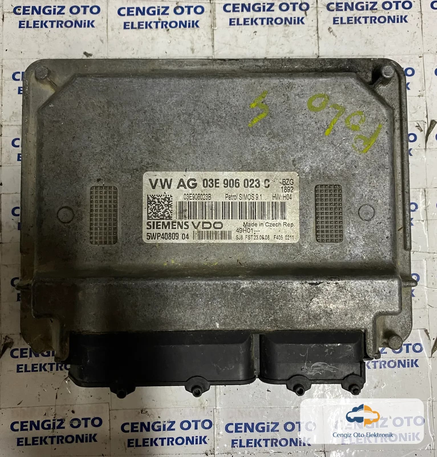 Volkswagen Motor Beyini - 03E906023C - 03E 906 023 C
