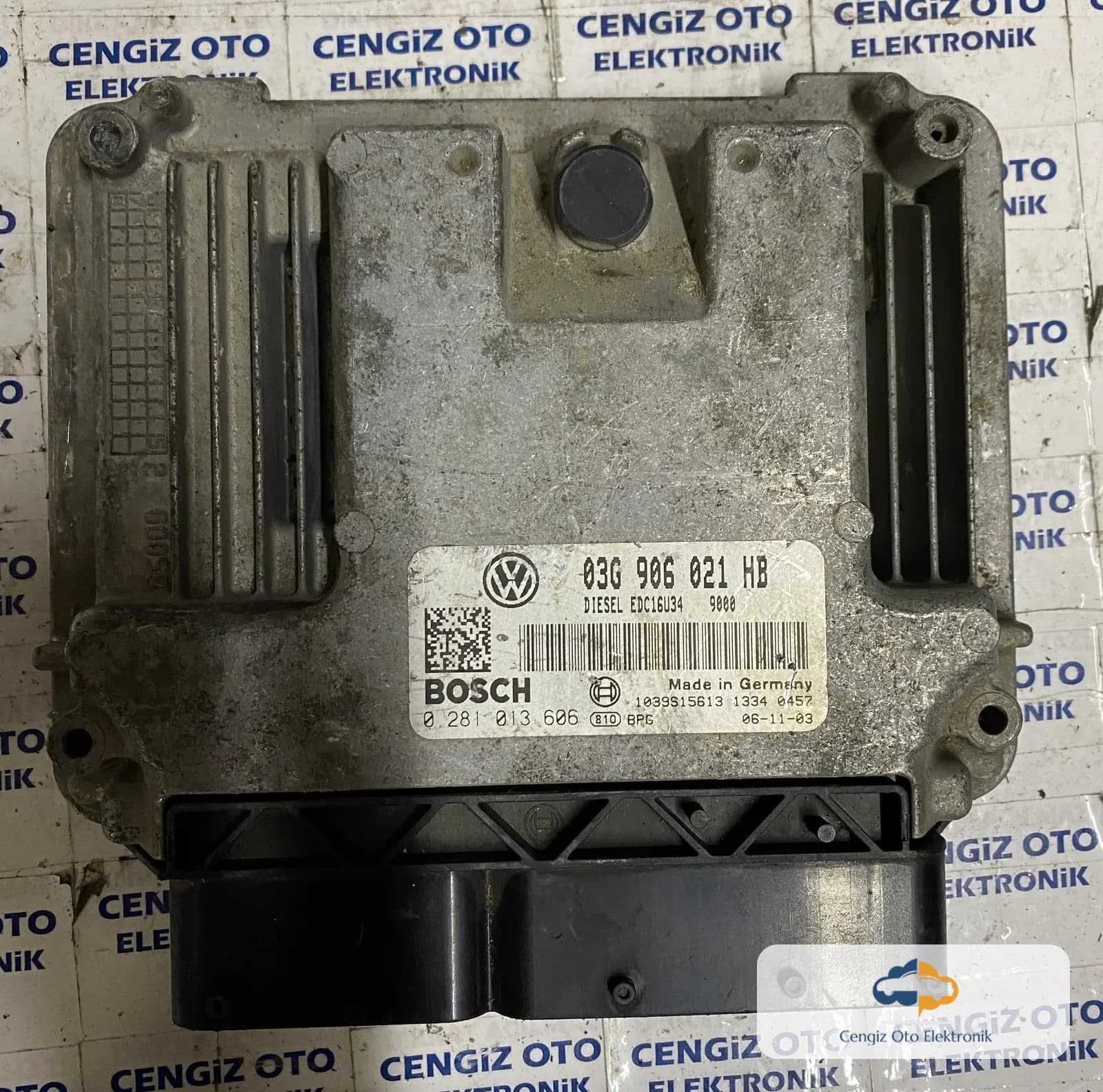 Volkswagen Motor Beyini - 0281013606 - 0281 013 606 - 03G906021HB - 03G 906 021 HB