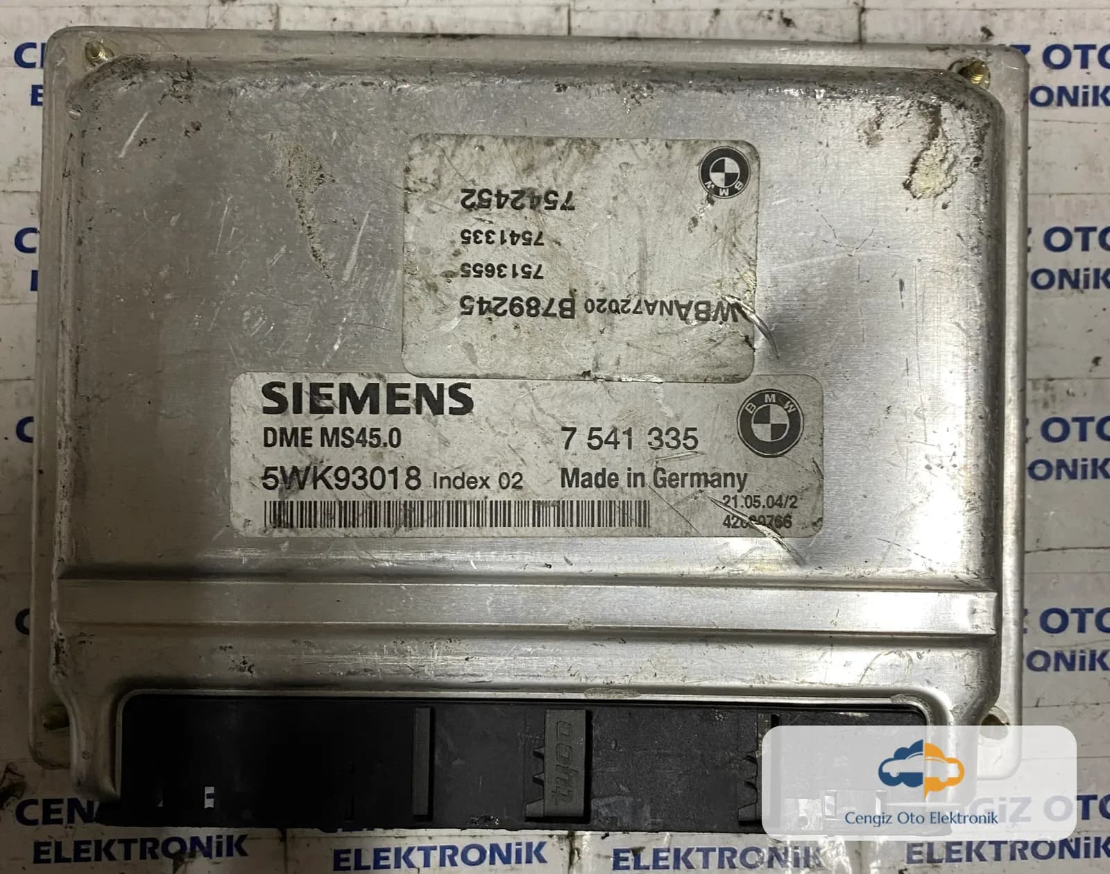 BMW Motor Beyini - 5WK93018