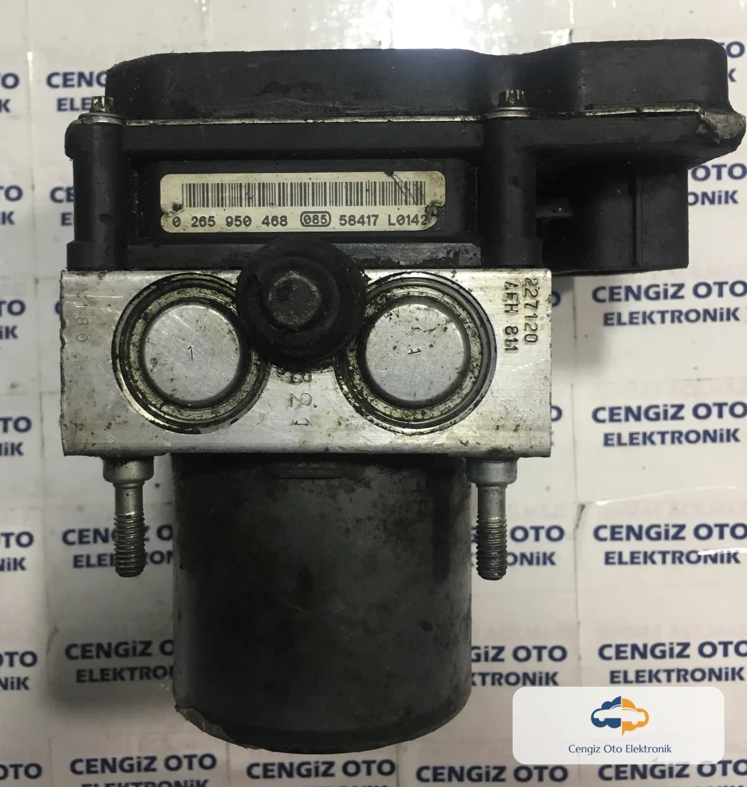 Audi A4 ABS Beyini - 0265950468 - 0 265 950 468 - 58417L0142 - 58417 L0142