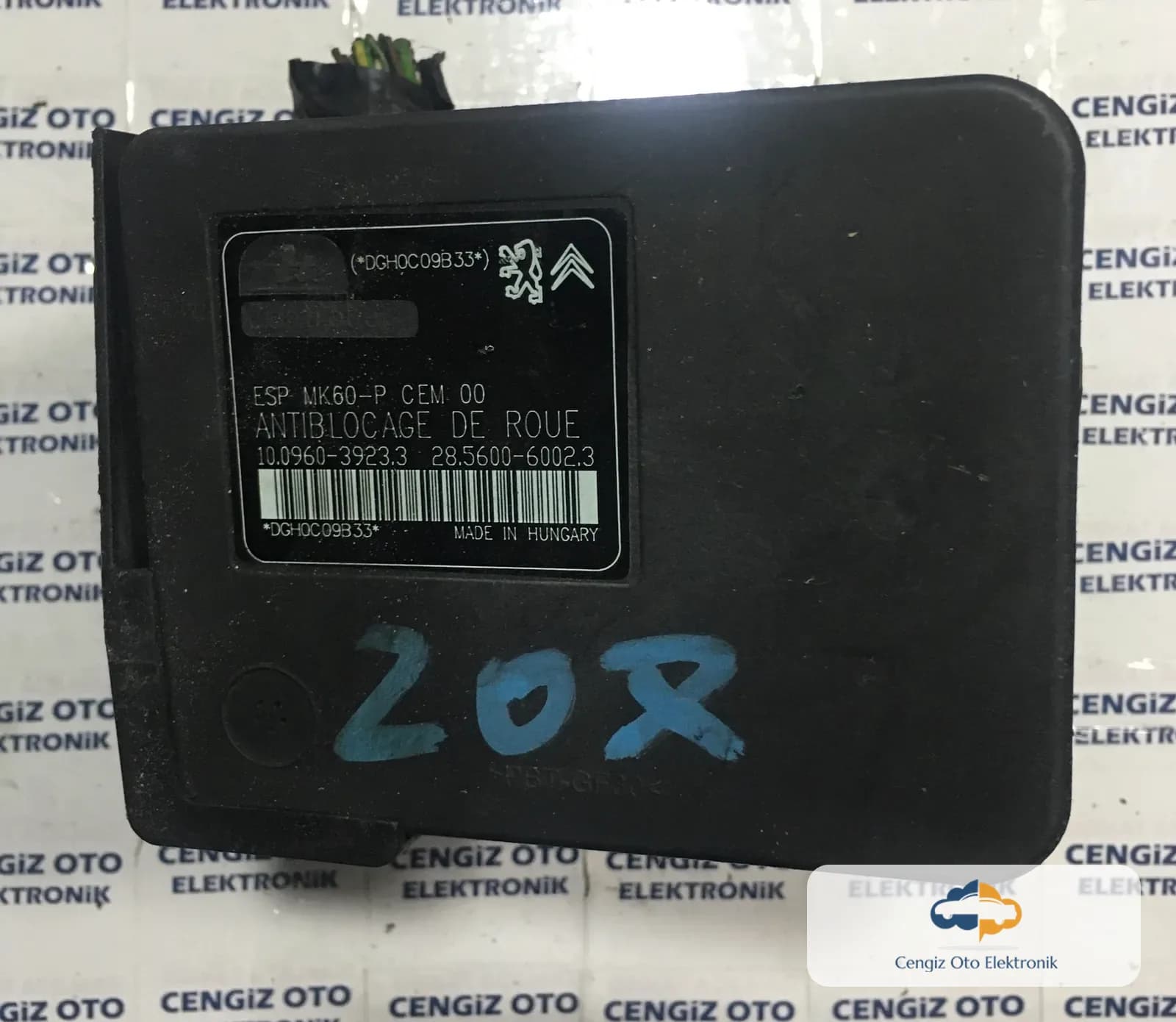 Peugeot - Citroen ABS Beyini - 10096039233 - 10.0960-3923.3 - 28560060023 - 28.5600-6002.3