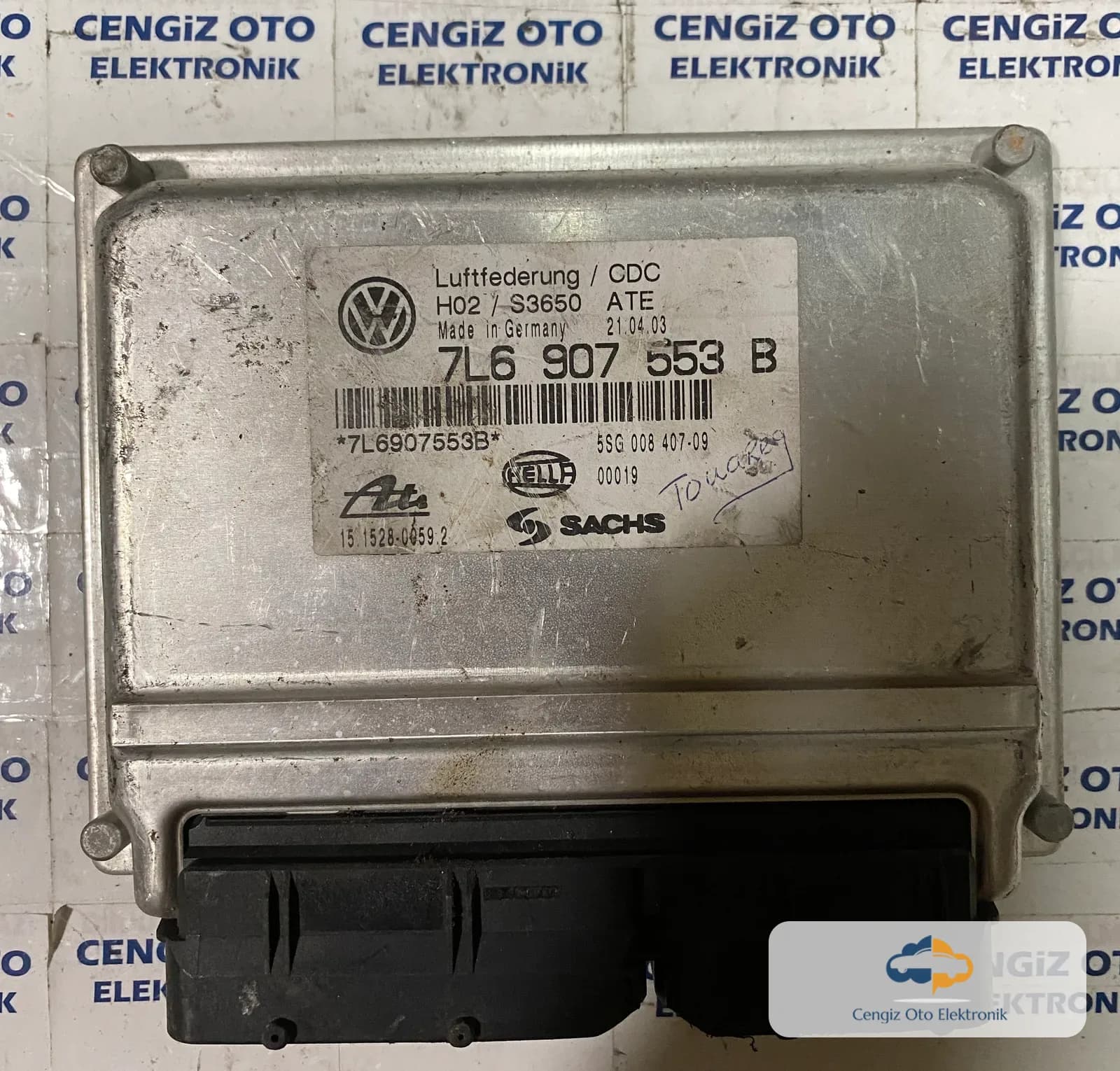Volkswagen Touareg Süspansiyon Beyini - 7L6907553B - 7L6 907 553 B
