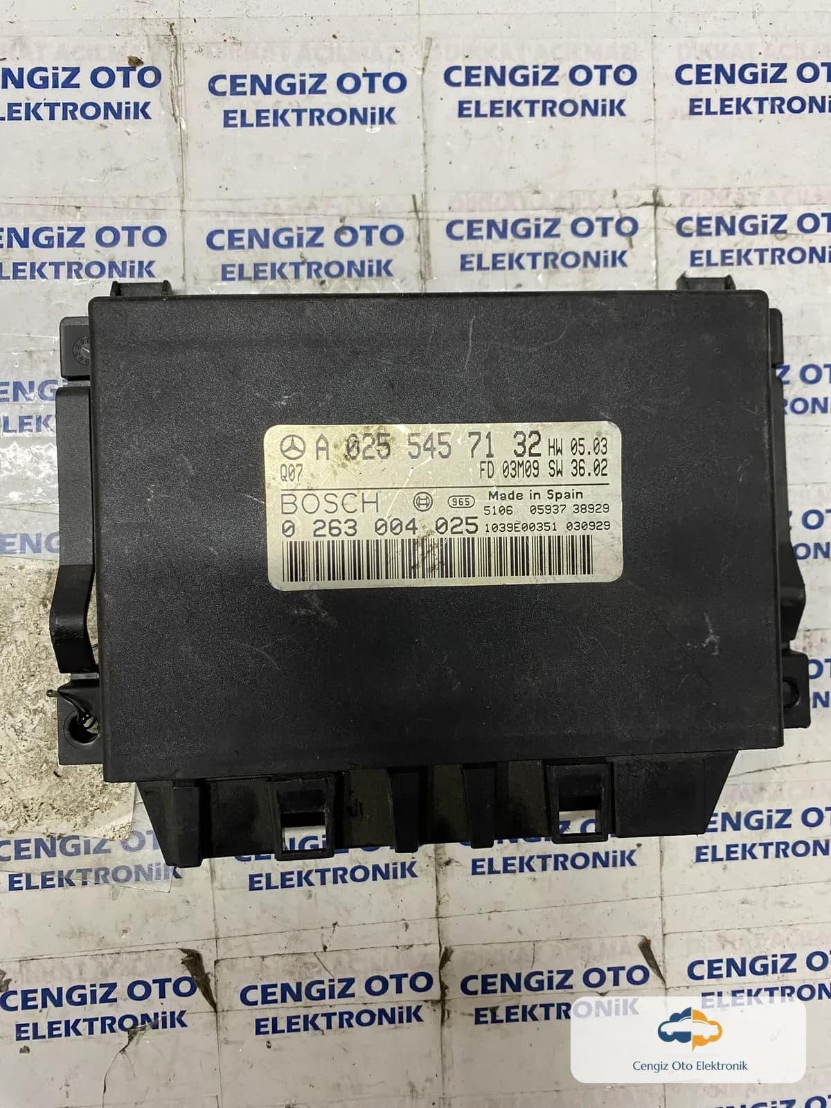 Mercedes Benz Kontrol Ünitesi - 0 263 004 025 - 0263004025 - A0255457132 - A0255457132