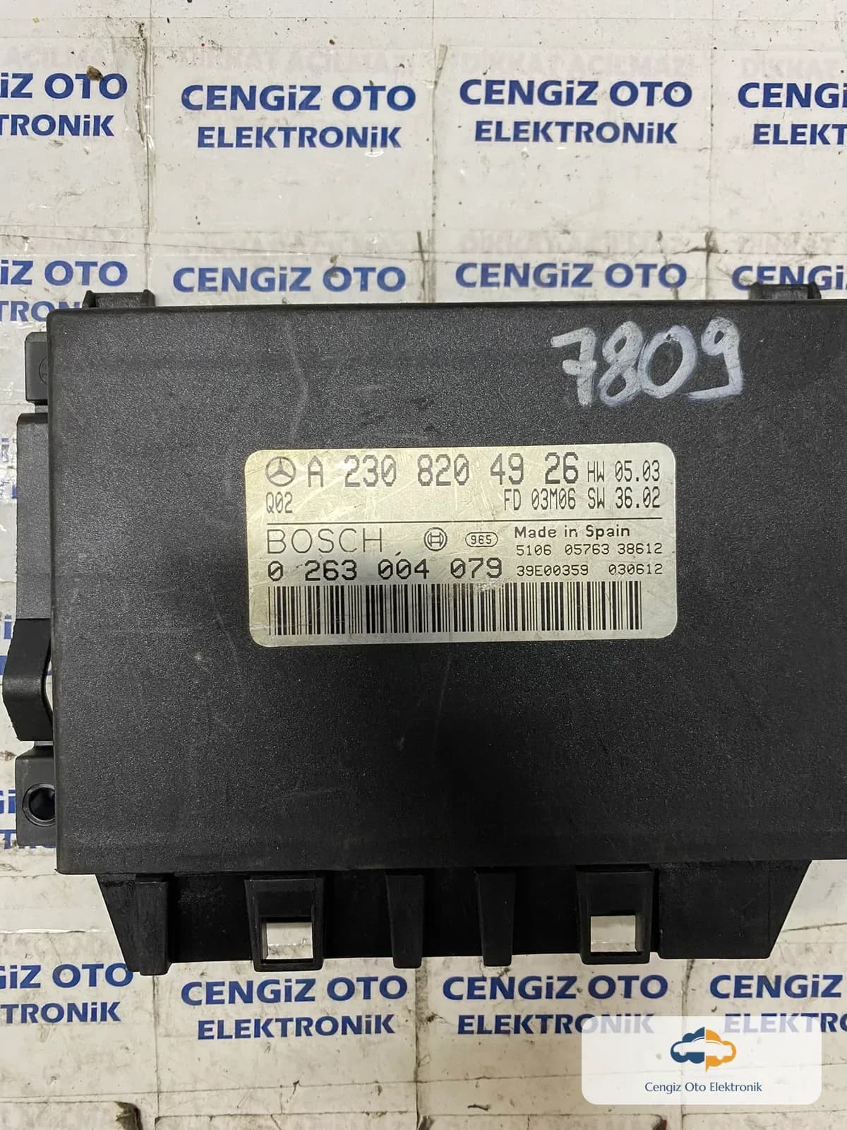 Mercedes Kontrol Ünitesi - 0 263 007 079 - 0263007079 - A2308204926 - A 230 820 49 26