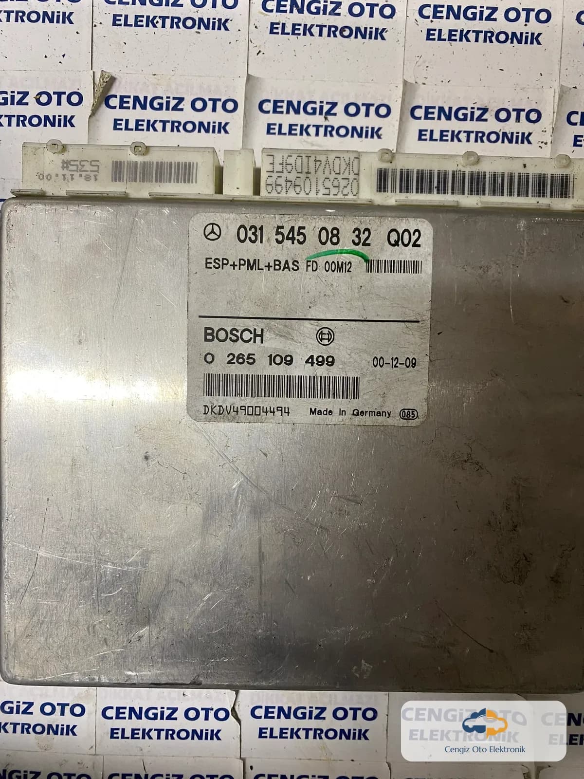 Mercedes Benz Motor Beyini - 0265109499 - 0 265 109 499