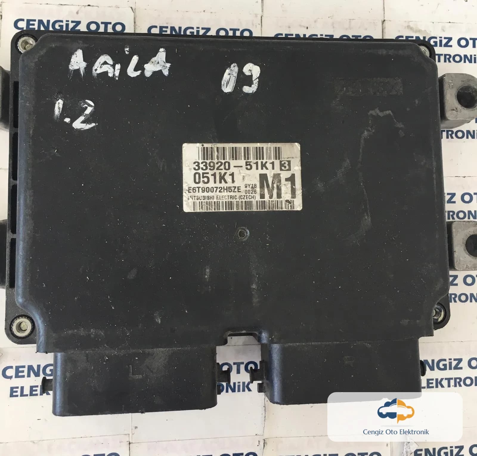 Suzuki Splash 1.2 / Mitsubishi  Motor Beyini - M1 - 3392051K1 33920-51K1 - 051K1 - E6T90072H5ZE
