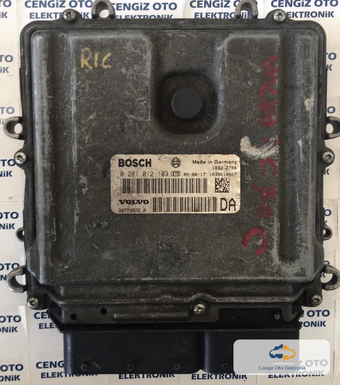 Volvo V70 Motor Beyini - 0281012130 - 0 281 012 130 - 30729826 - 30729826 A