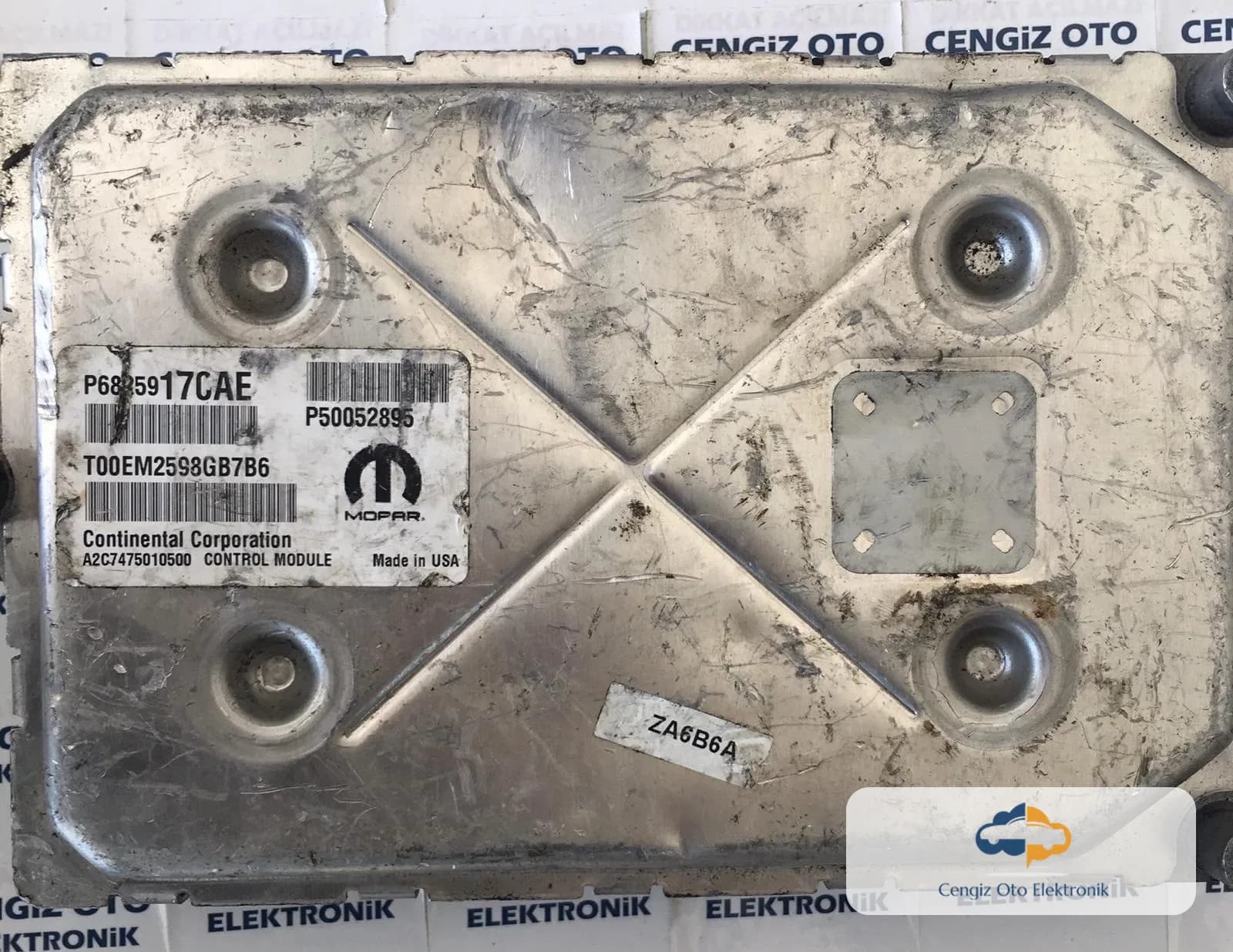 Fiat Freemont Şanzıman Beyini - P6825917CAE - T00EM2598GB7B6 - P50052895 - A2C7475010500