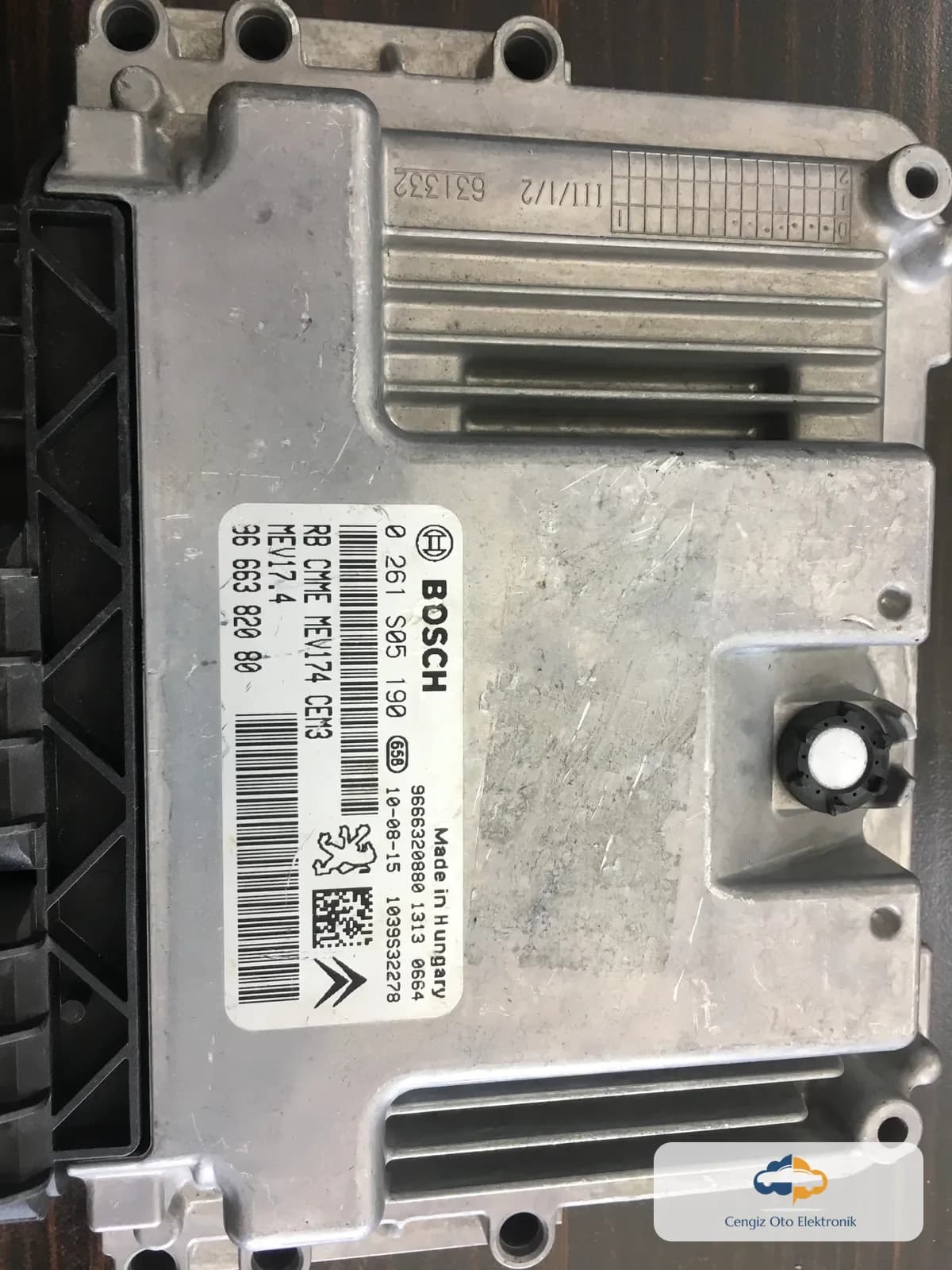 Peugeot 207 1.4 Motor Beyini - 0261S05190 - MEV17.4 - 9666382070