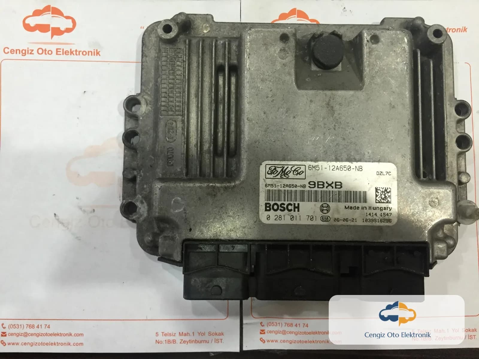 Ford Focus - 0281011701 - 6M5112A650NB