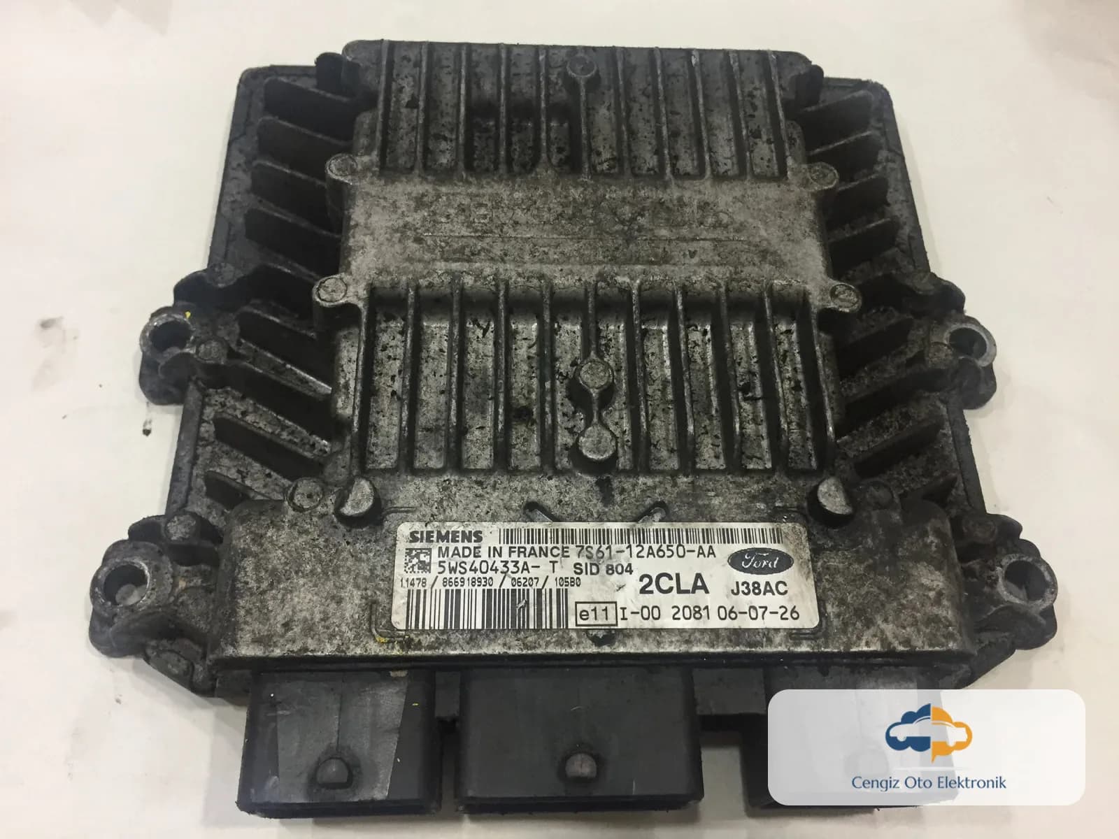 Ford Fiesta Motor Beyini 5WS40433A-T SID 804 - 7S61-12A50-AA