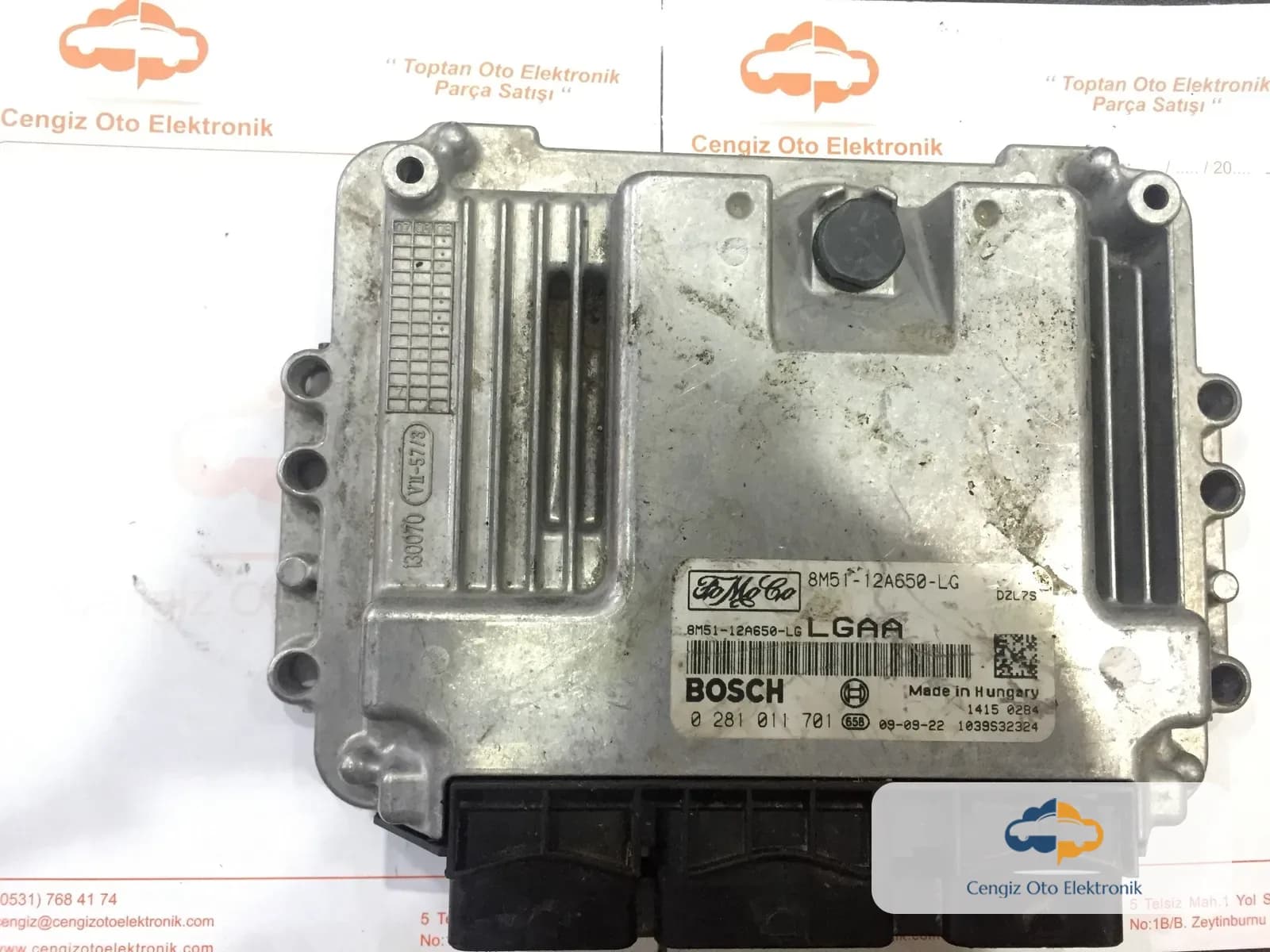 Ford Focus 1.6 - 0281011701 - 8M5112A650LG