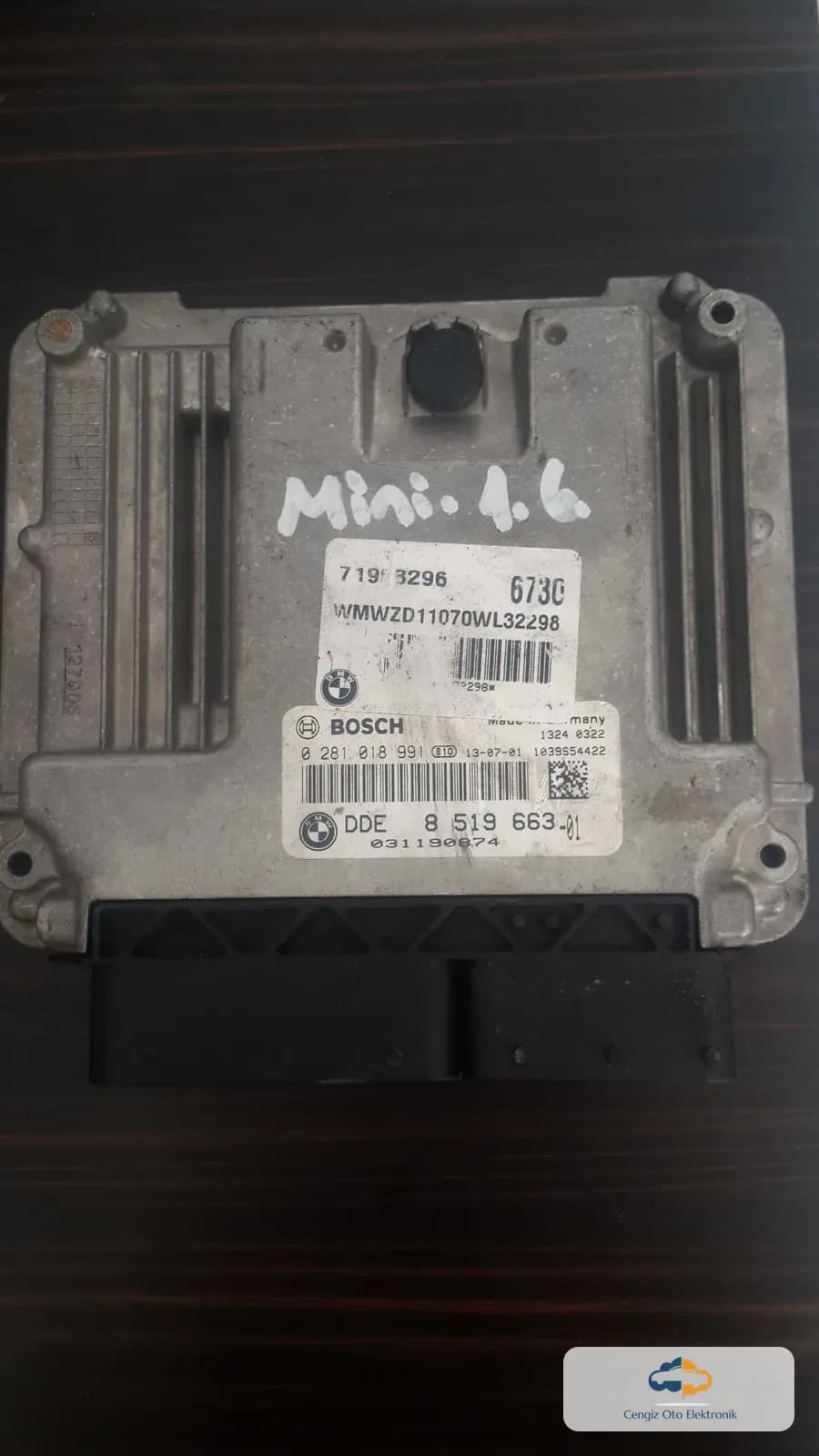Mini Cooper 1.6 Motor Beyini - 0281018991