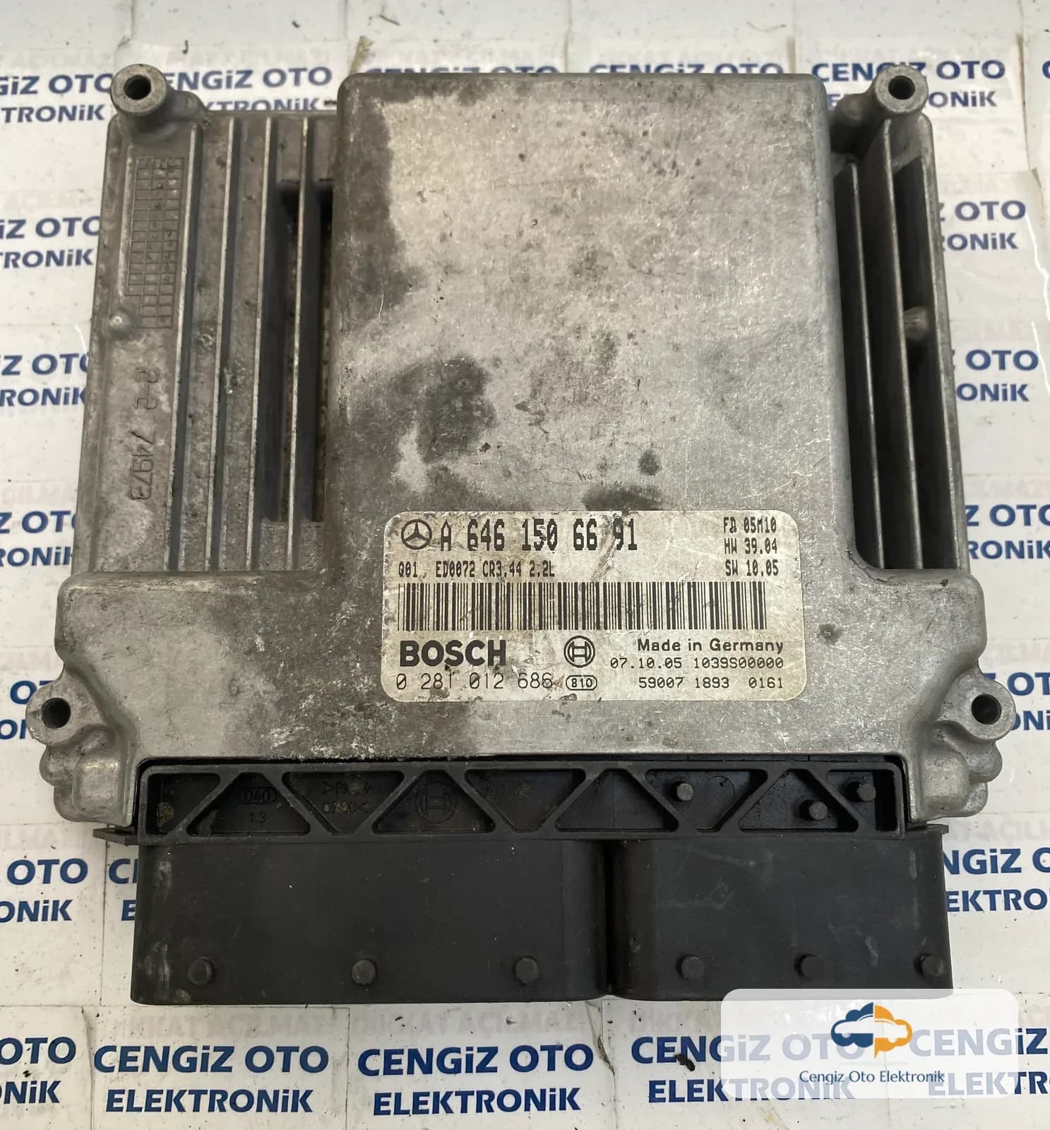 0281012686 - A 646 150 66 91 - Mercedes Motor Beyini