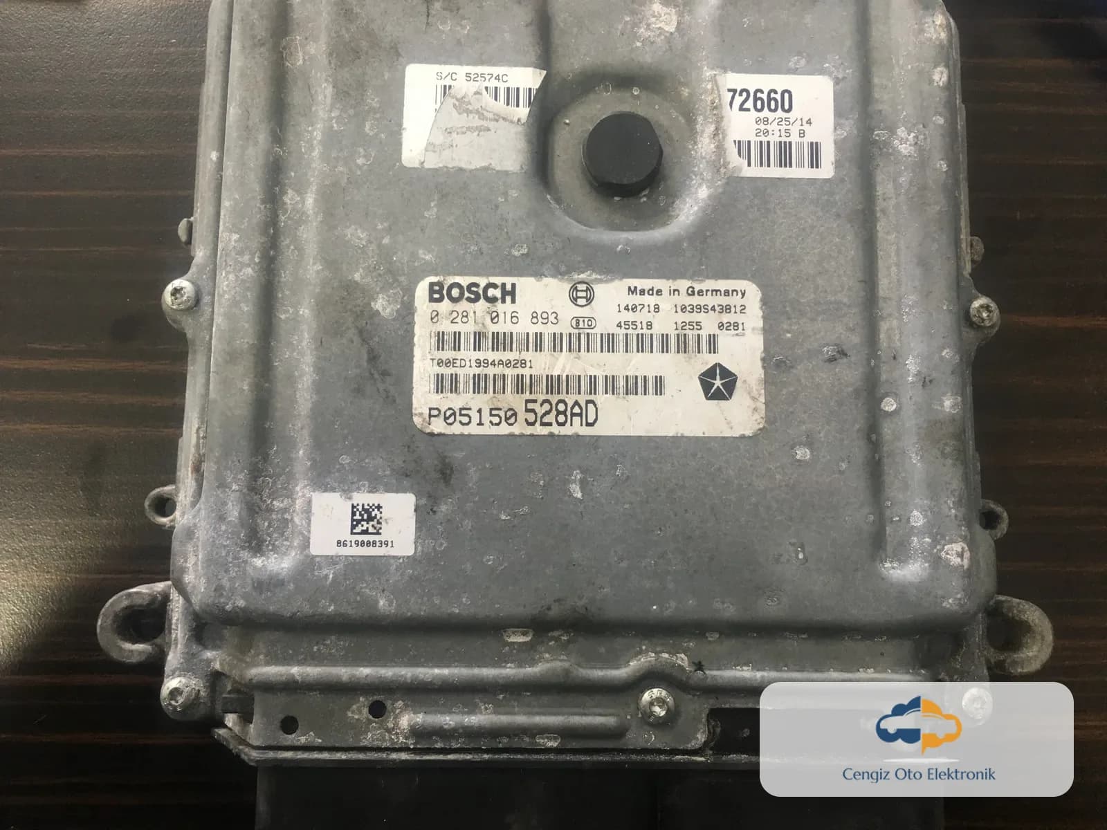 Chrysler Voyager 2.8 Motor Beyini - 0281016893