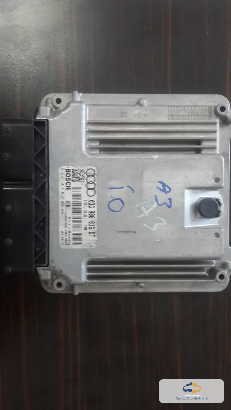 Audi A3 2.0 Motor Beyini - 03G906016DT