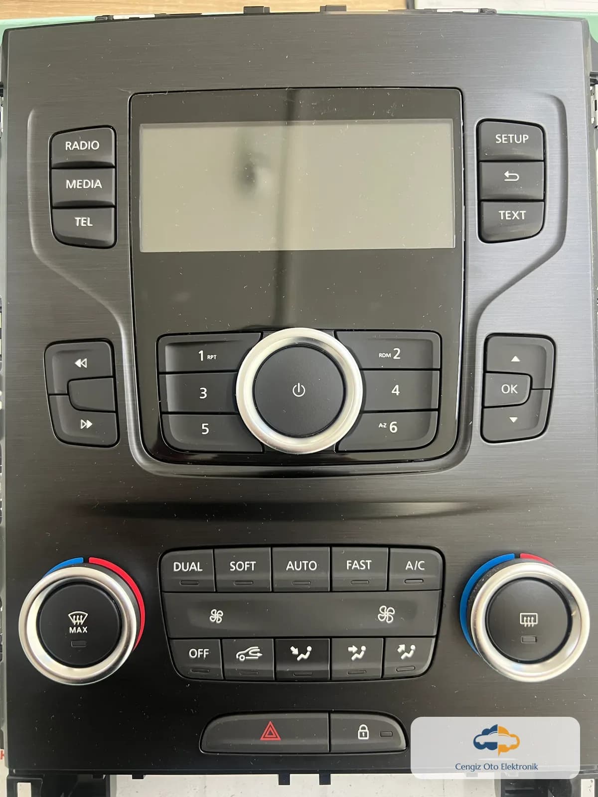 280905033R - Renault Megane 4 Talisman Multimedya Klima Kontrol Paneli