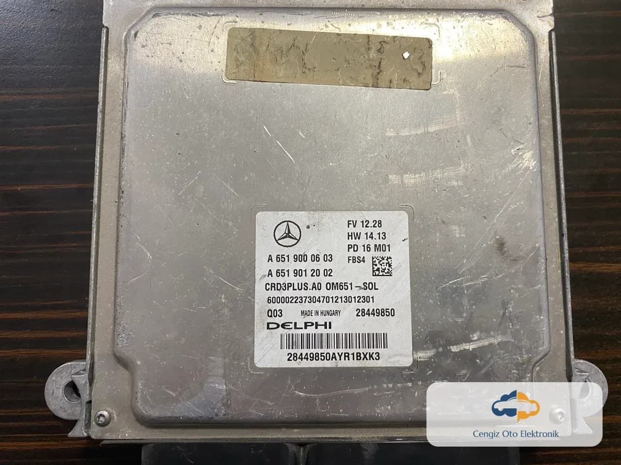 Mercedes W205 Motor Beyini - A6519000603 - A6519012002