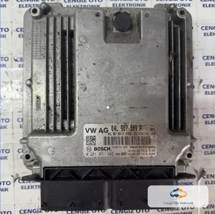 Volkswagen Tiguan Motor Beyini - 0281031483 - 0 281 031 483 - 04L 907 309 P