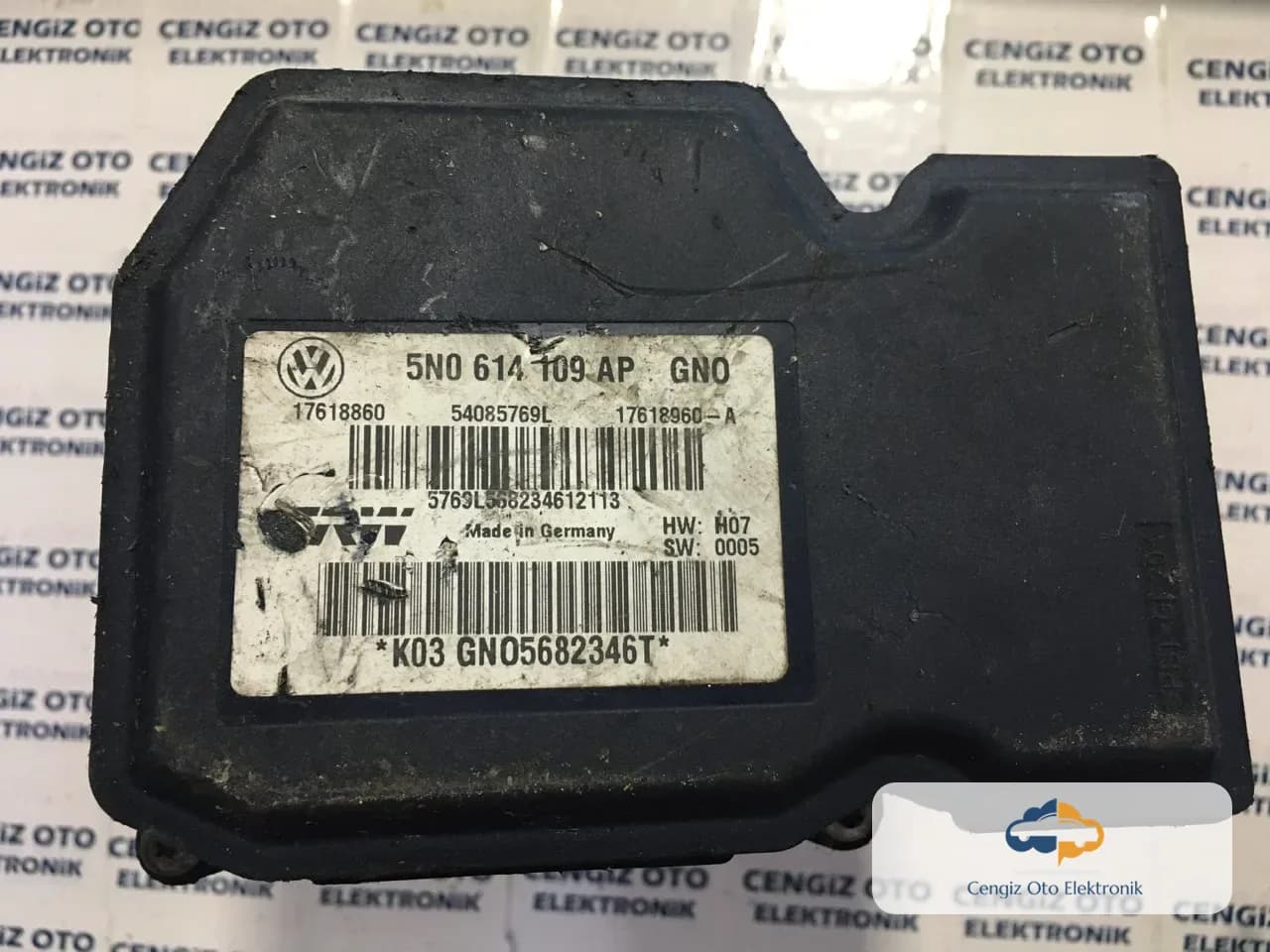Volkswagen Tiguan Abs Beyini - 5N0614109AP