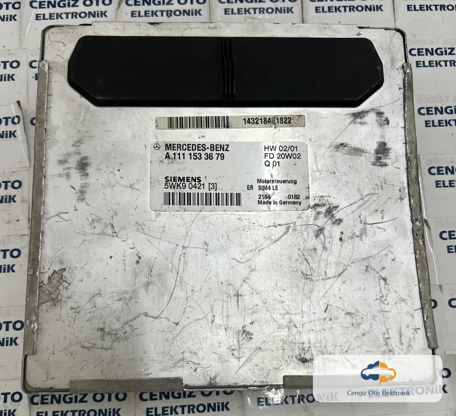 A1111533679 - 5WK90421 Mercedes C203 Motor Beyini