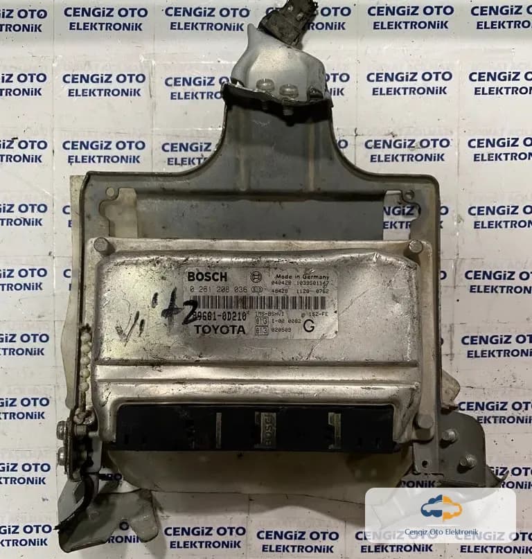 Toyota Yaris Motor Beyini - 0 261 208 036 - 0261208036 - 89661-0D210 - 896610D210