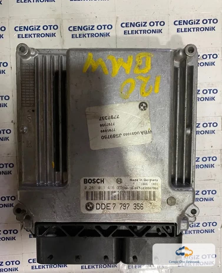 BMW E87 Motor Beyini - 0281011416 - 0 281 011 416 - DDE7797356 - DDE 7 797 356