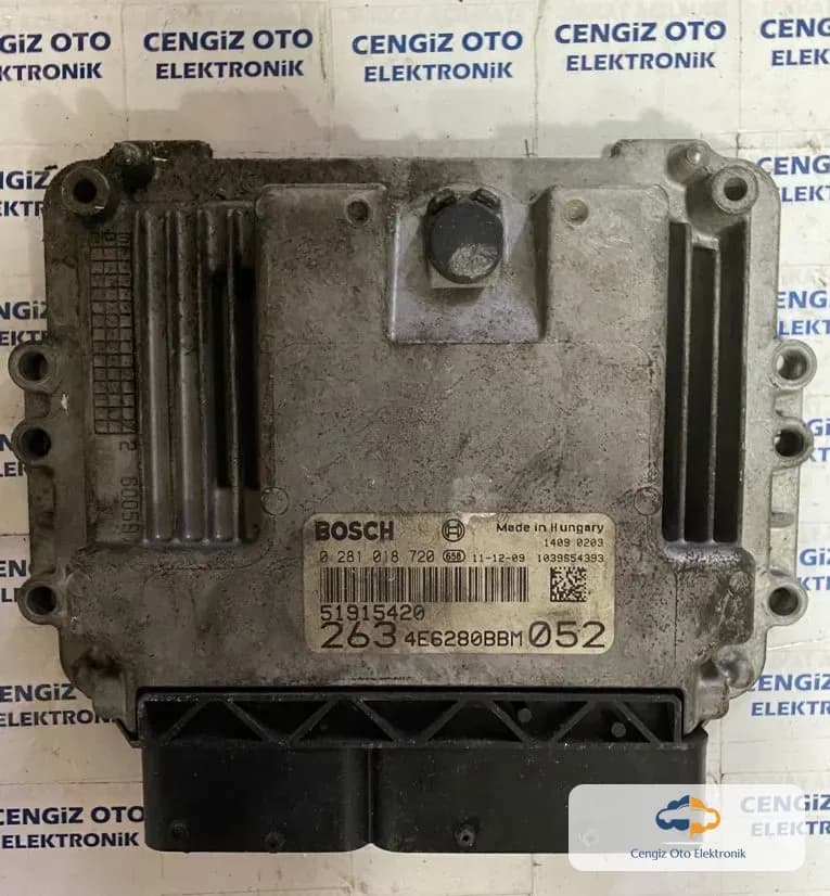 Fiat Doblo Motor Beyini - 0281018720 - 0 281 018 720 - 51915420
