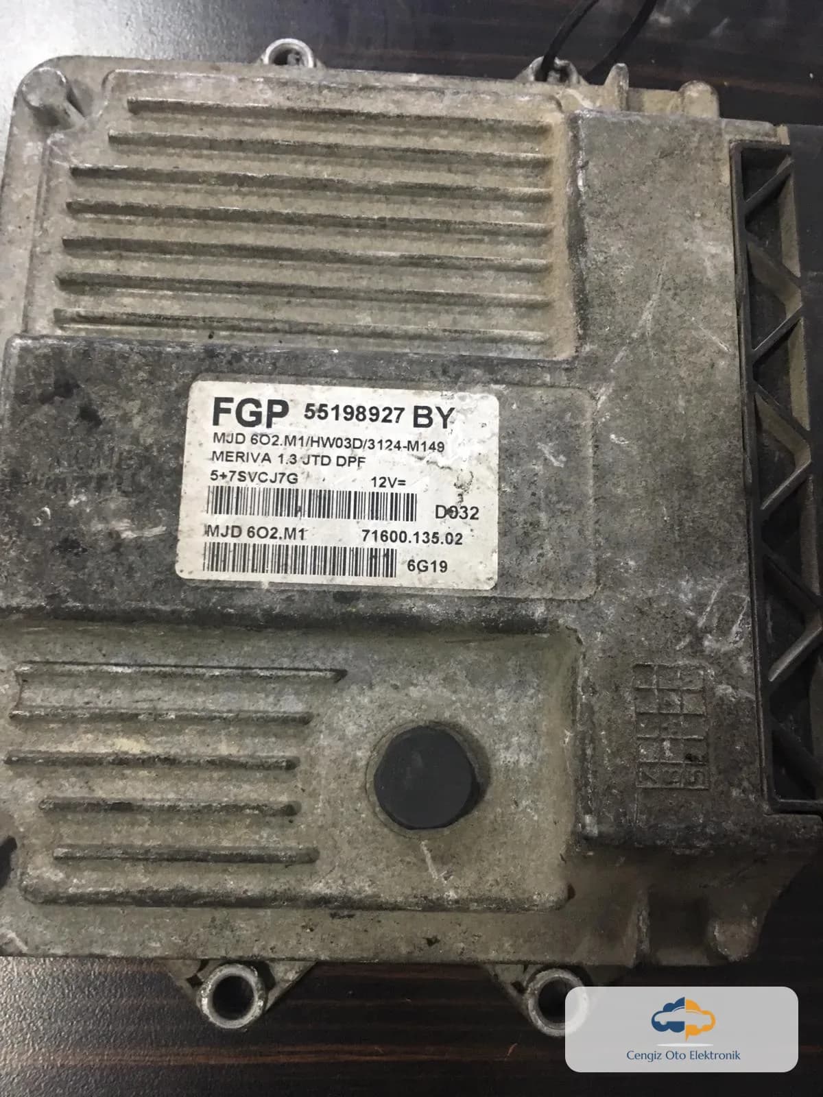 Opel Meriva 1.3 Motor Beyini - 55198927