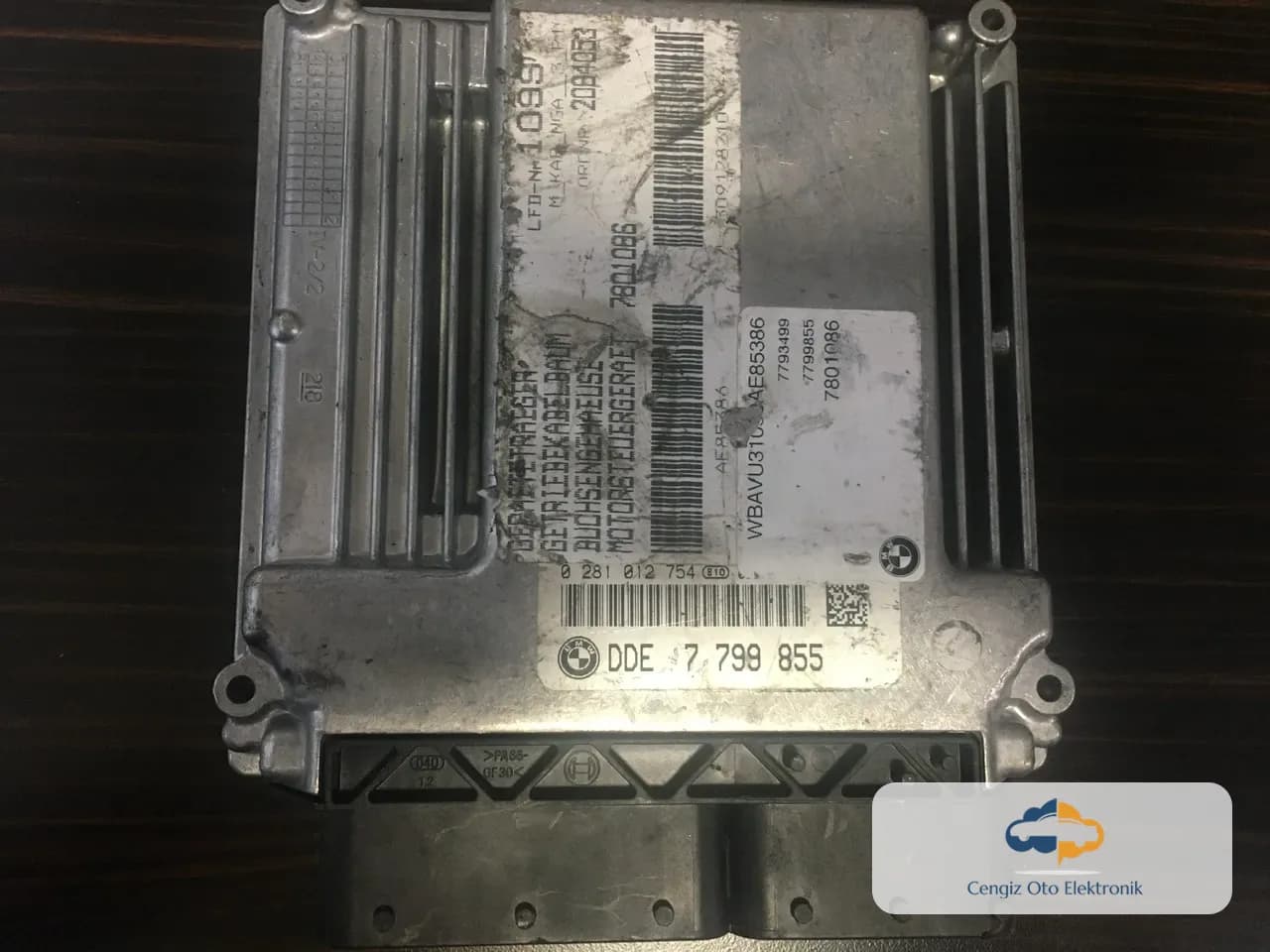 Bmw 2.0 Motor Beyini - 0218012754 - DDE7799855