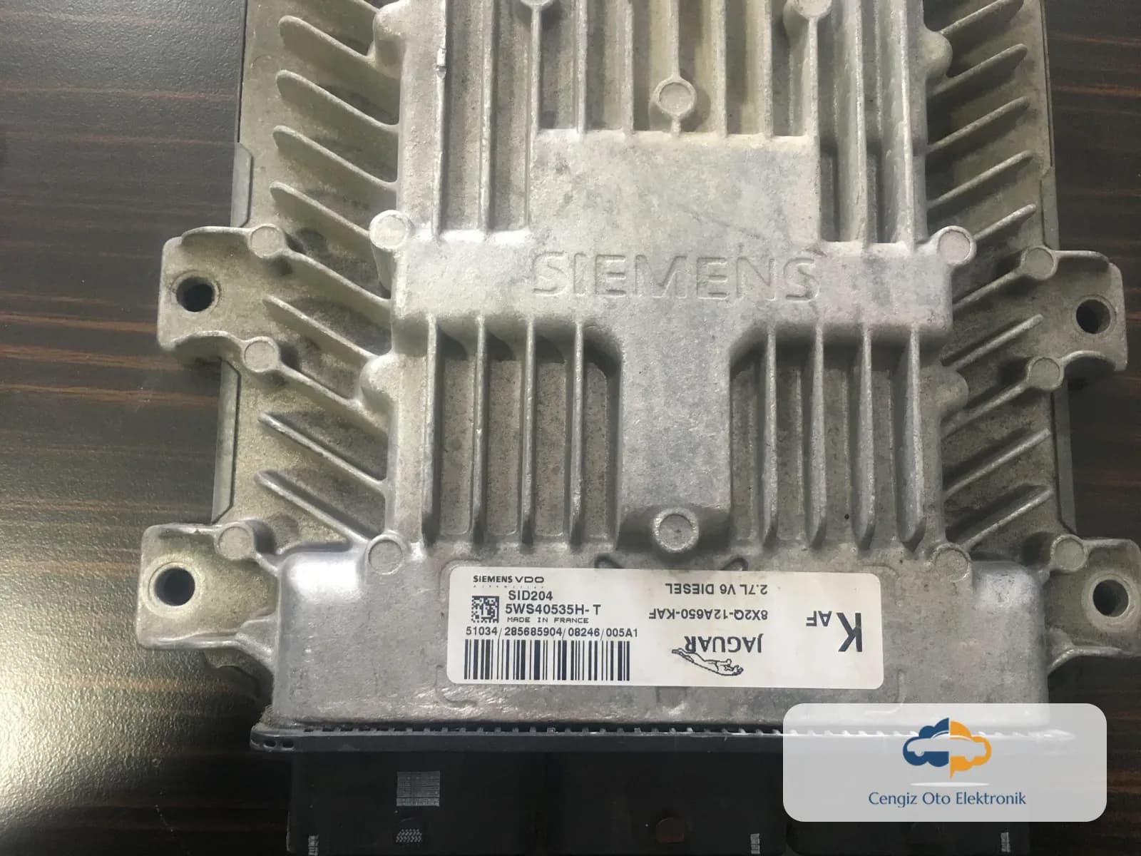 Jaguar Motor Beyini - 5WS40535H-T - 8X2Q-12A650-KAF