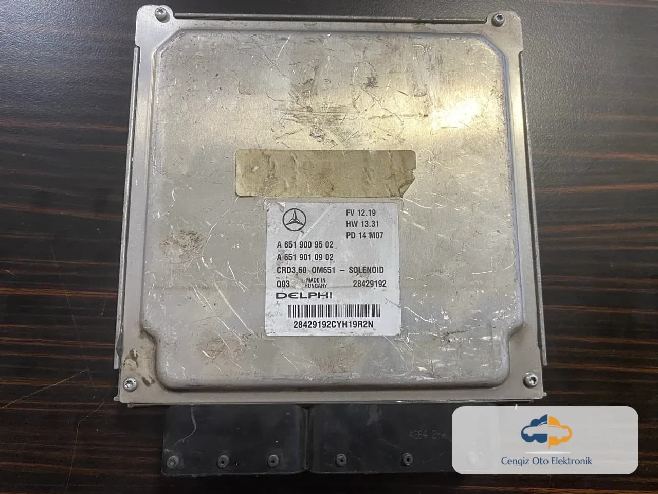 Mercedes Cla 220 Motor Beyini - A6519009502 - A6519010902