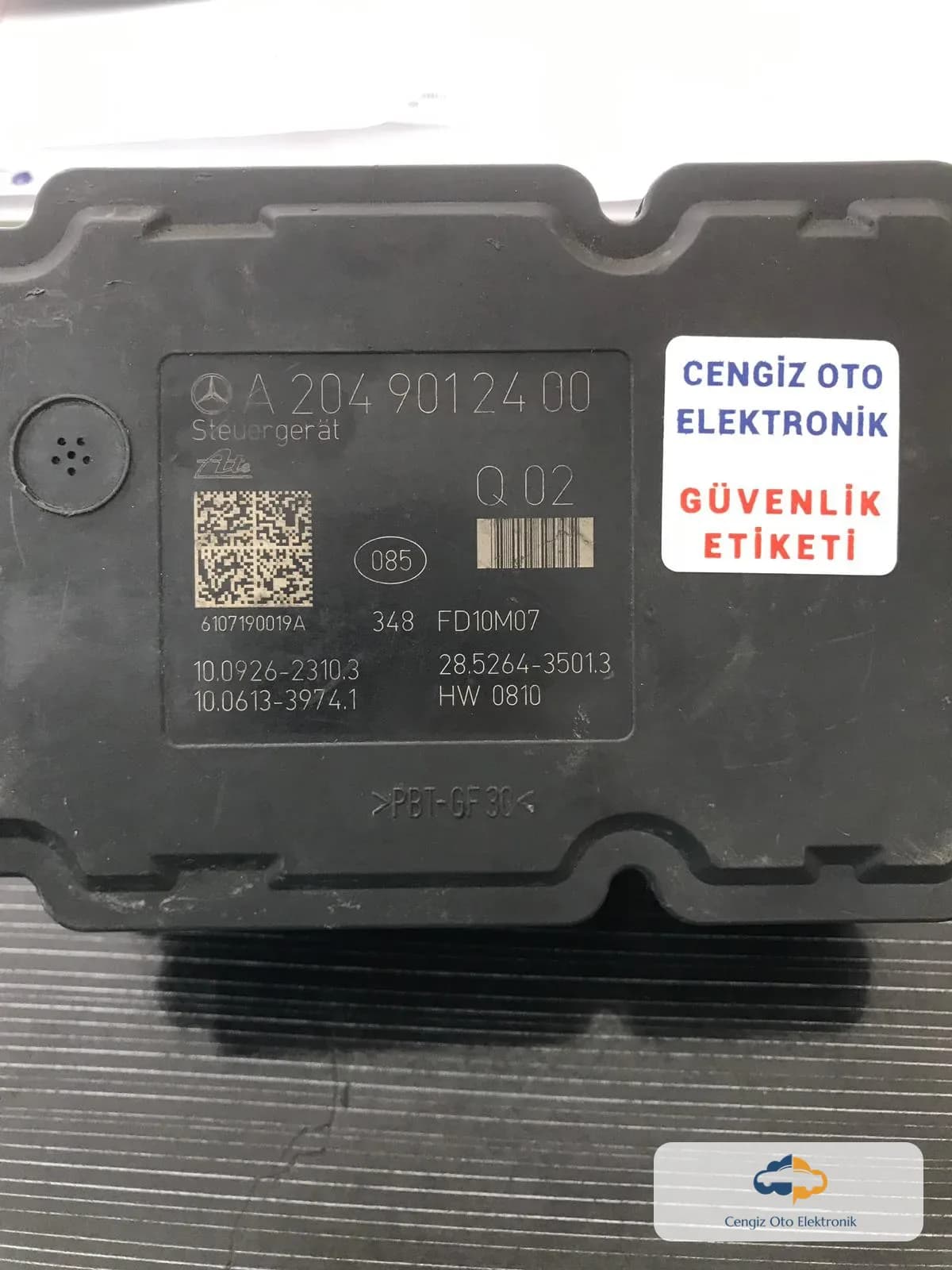A204 901 24 00 - A2049012400 - 10.0926-2310.3 - MERCEDES BENZ C SERİSİ ABS BEYİNİ