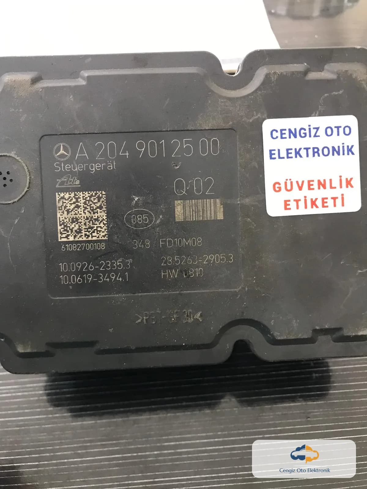 A204 901 25 00 - 10.0926-2335.3 - MERCEDES C SERİSİ ABS BEYİNİ