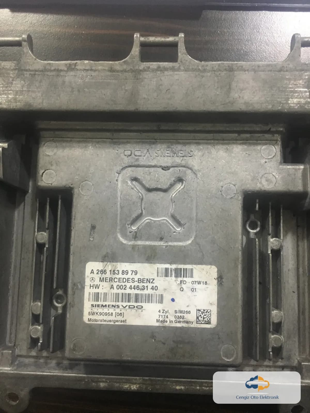 Mercedes Motor Beyini - A2661538979 - A0024463140
