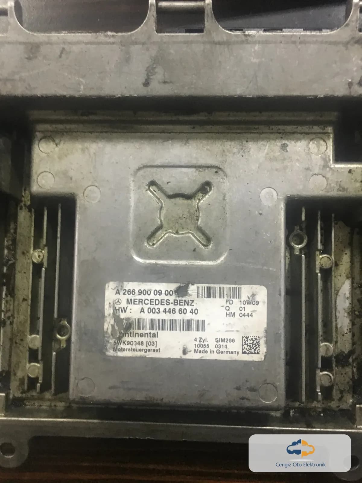 Mercedes Motor Beyini - A2669000900 - A0034466040