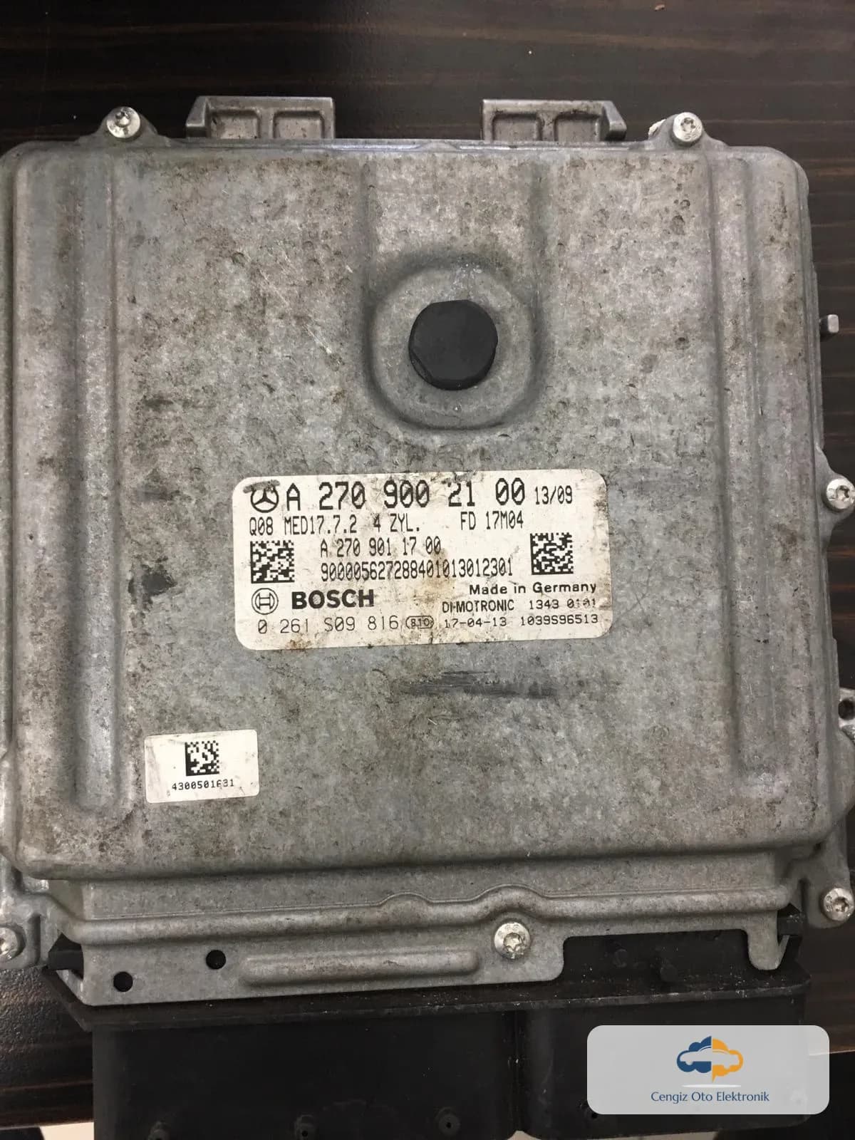 Mercedes Cla Motor Beyini - A2709002100 - MED17.7.2 - A2709011700 - 0261S09816