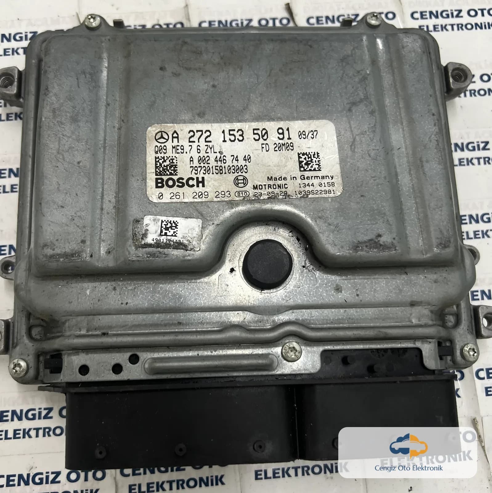 A2721535091 - 0261209293 - Mercedes Motor Beyini
