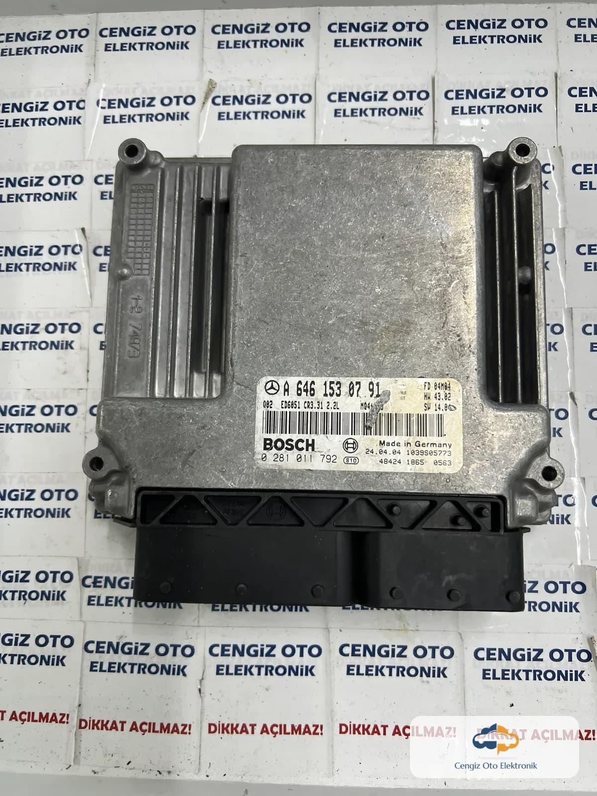 0281011792 - A6461530791 - Mercedes Vito Motor Beyini