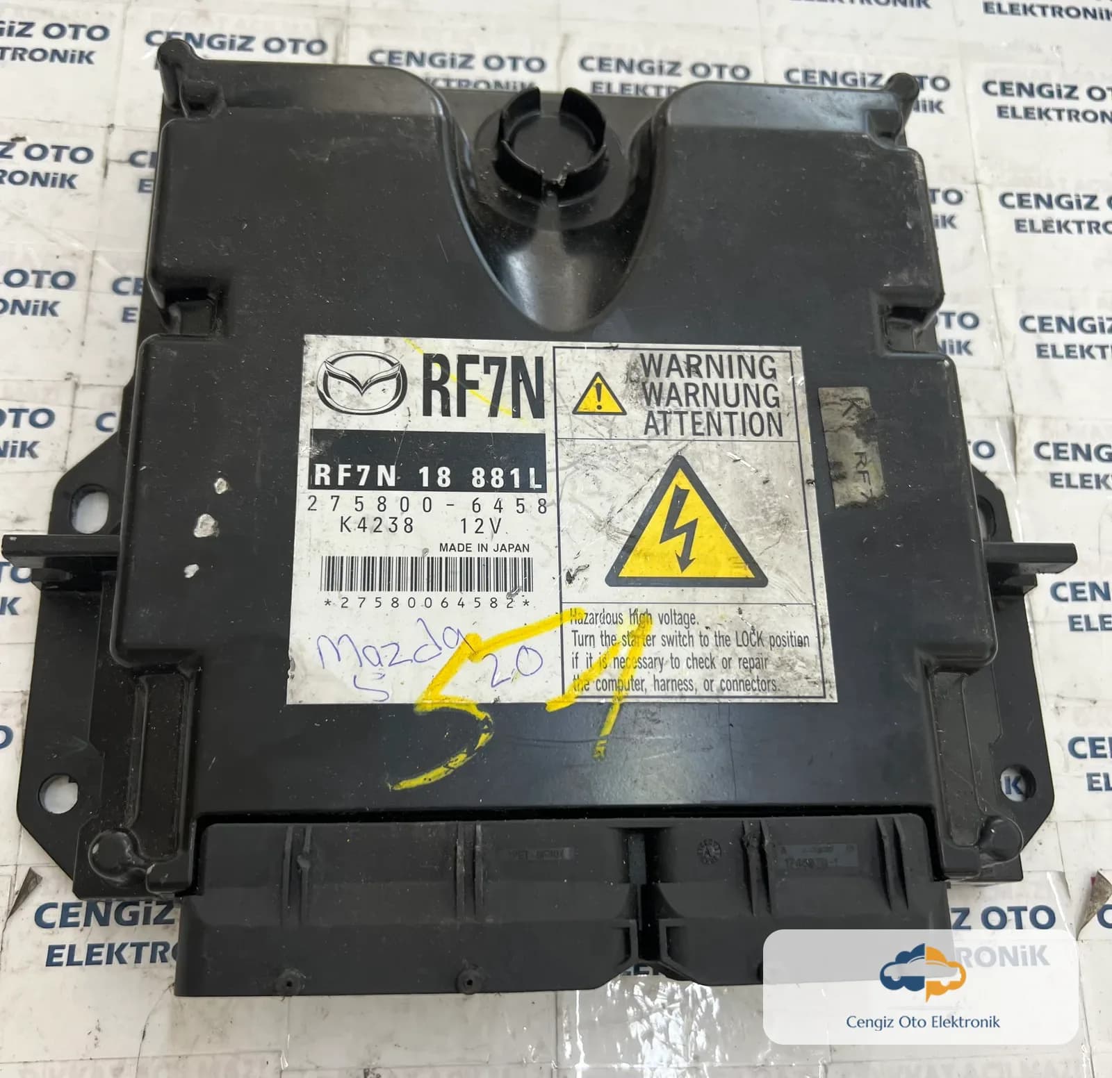 RF7N18881L - 275800-6468 - Mazda 5 2.0 Motor Beyini