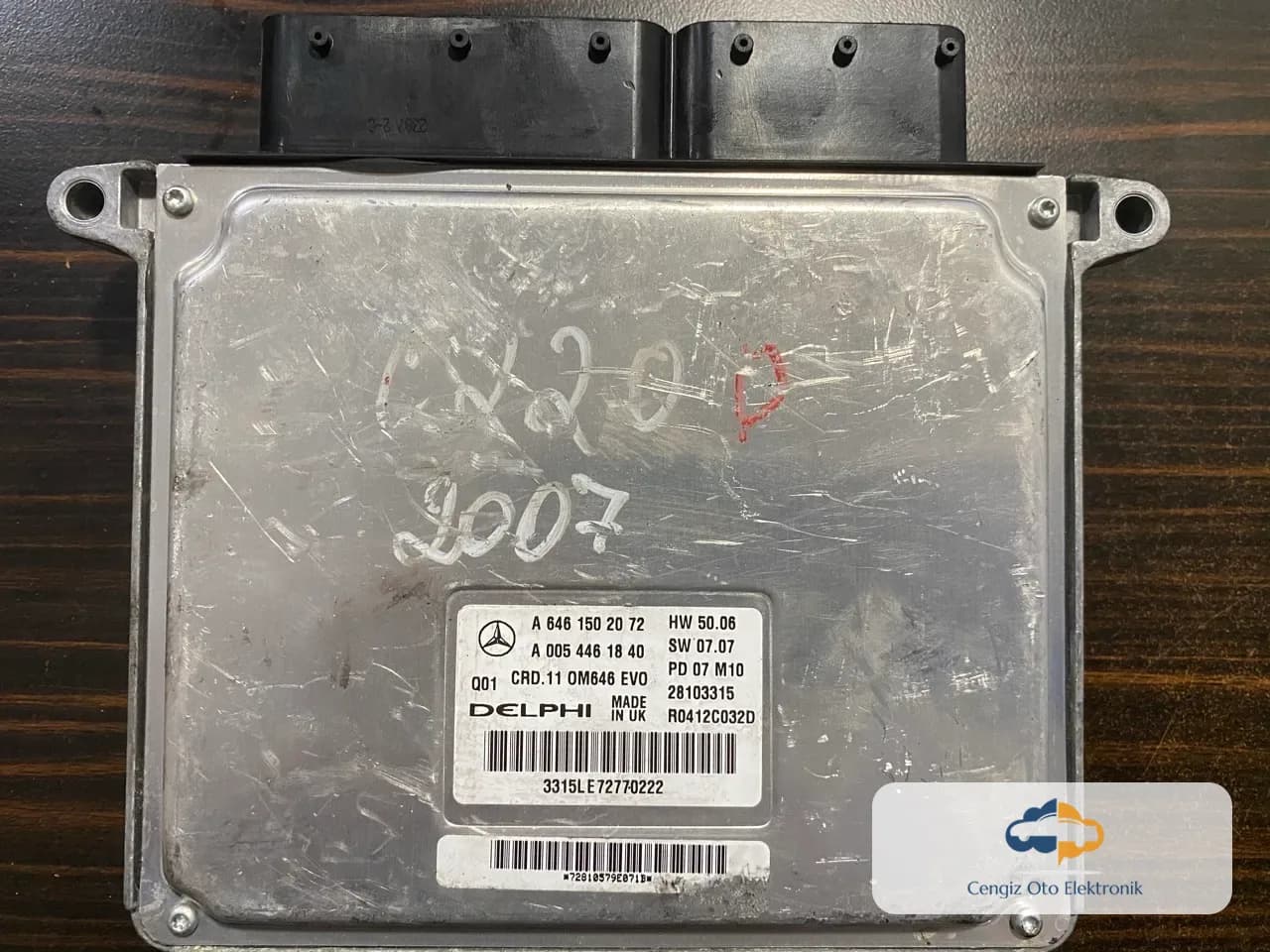 Mercedes C220 Motor Beyini - A6461502072 - A0054461840