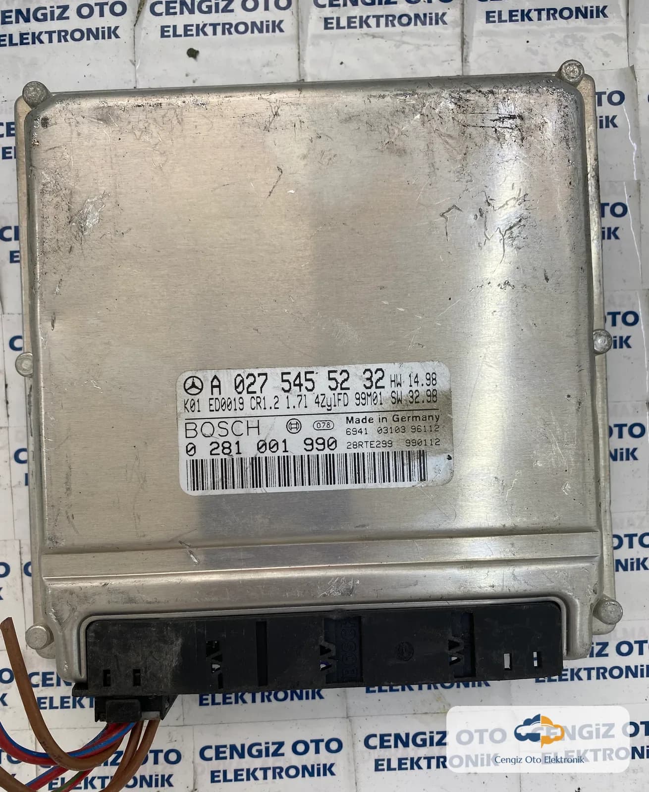 A027 545 52 32 - 0 281 001 990 - Mercedes Motor Beyini