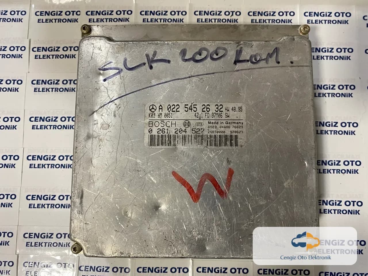 Mercedes SLK Motor Beyini - A0225452632 - 0261204527