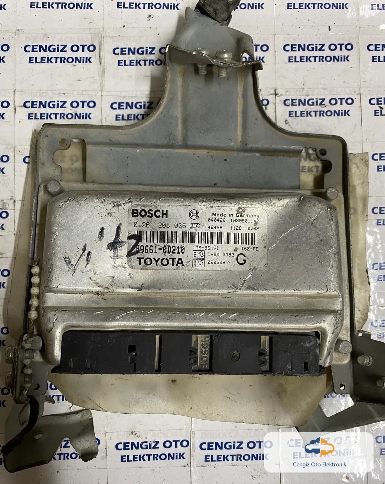 Toyota Yaris Motor Beyini - 0261208036 - 896610D210