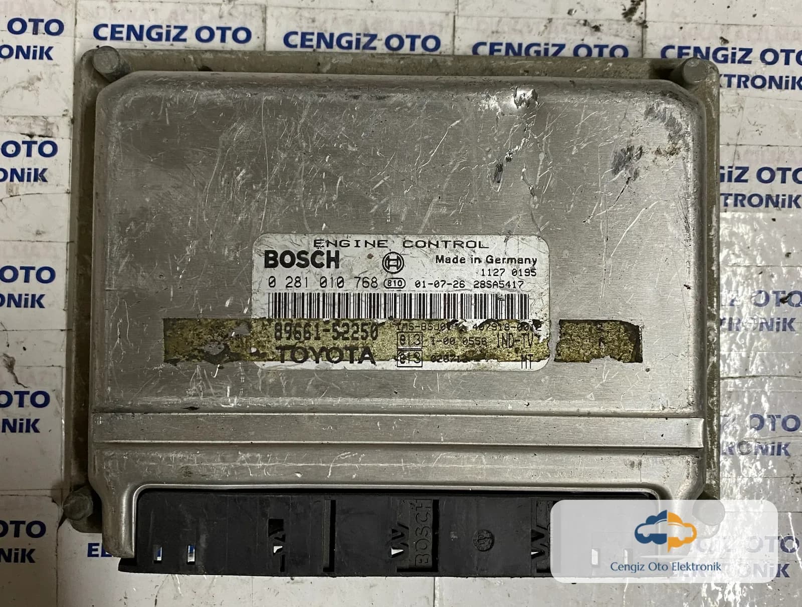 Toyota Yaris Verso 1.4 Motor Beyini - 0281010768